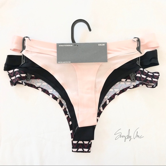 New Vince Camuto set of 3 no show thongs - Picture 2 of 3